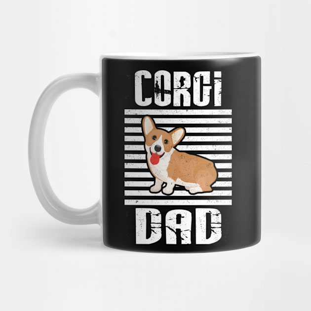 Corgi Dad Proud Dogs by aaltadel